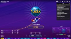 Spaceman Slot game Win