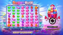 Sugar Rush Slot Game First screen