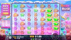 Sugar Rush Slot Game Win