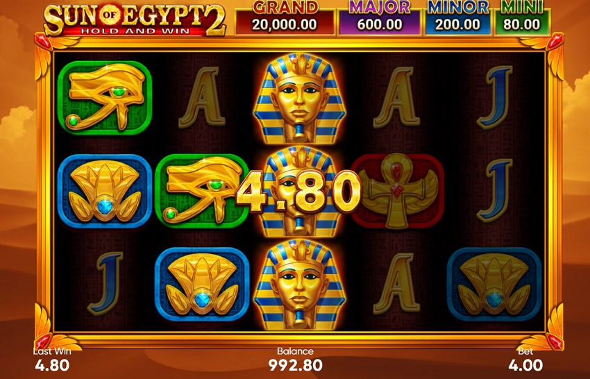Sun of Egypt 2 Slot Win
