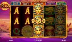 Sun of Egypt 3 Slot Win