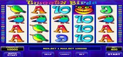 Tweety Birds Slot game reels