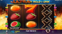 Ultra Hold and spin Slot reels