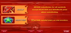 Wild 7 Slot Game Wild Scatter