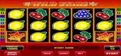 Wild Stars slot game reels