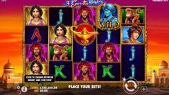 3 Genie Wishes slot game reel