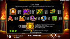 Ancient Egypt Classic slot game symbols