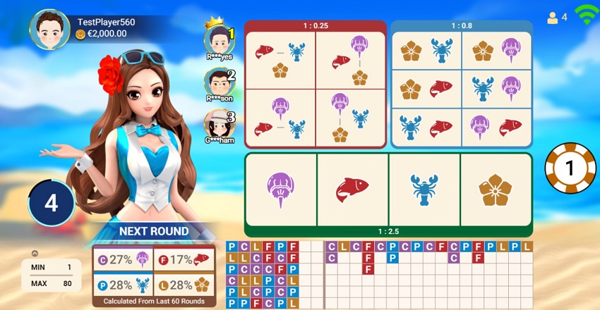 Belangkai slot game reel