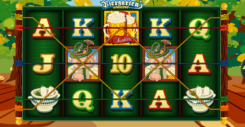 Biergarten Unlimited slot game reel