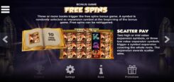 Book of Toro slot game free spins rules
