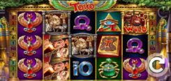 Book of Toro slot game reel