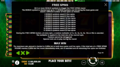 Colossal Cash Zone slot game free spins