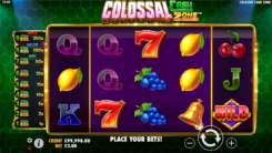 Colossal Cash Zone slot game reels