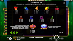 Colossal Cash Zone slot game symbols