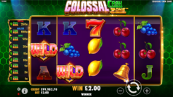 Colossal Cash Zone slot game win