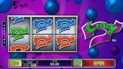 Crazy 7 slot game reel