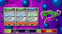 Crazy 7 slot game win