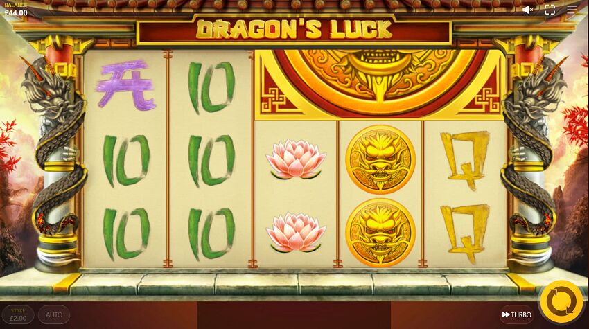 Dragons Luck slot game low