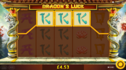 Dragons Luck slot game win