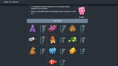 Fluffy Too slot game symbols