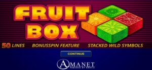 Fruit Box slot game logo