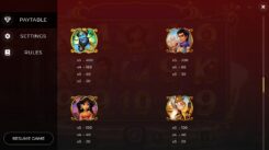 Genies Riches slot game big win symbols