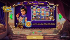 Genies Riches slot game first screen