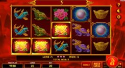 Grand Wild Dragon 20 Slot game won