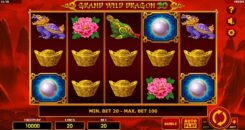 Grand Wild Dragon 20 slot game Reel