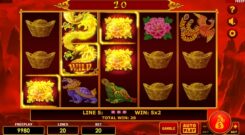 Grand Wild Dragon 20 slot game Win