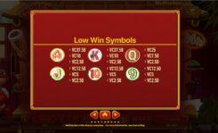 Hey Sushi slot game low symbols