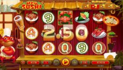 Hey Sushi slot game won
