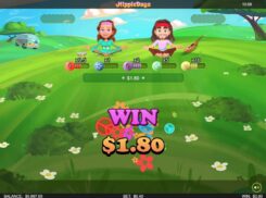 Hippie Days slot game win