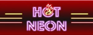 Hot Neon slot game logo