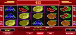 Hot Neon slot game won