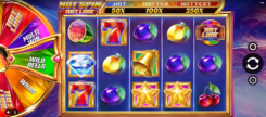 Hot Spin Hot Link slot game reel