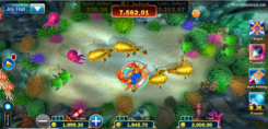 Jackpot Fishing slot game reel