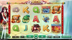 Koi Princess slot game reel