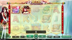 Koi Princess slot game win
