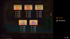 Legend of Cleopatra slot game low symbols