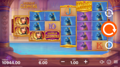Legend of Cleopatra slot game won