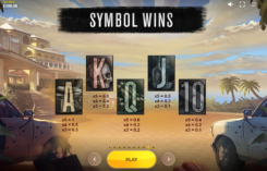 Narcos Mexico slot game low symbols