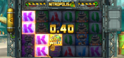 Nitropolis 3 slot game won