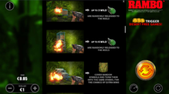 Rambo slot game bonus