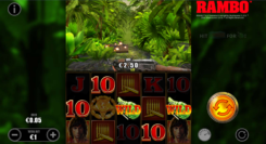 Rambo slot game win