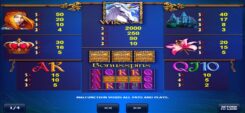 Royal Unicorn slot game symbols