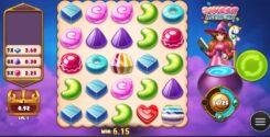 Sweet Alchemy slot game won
