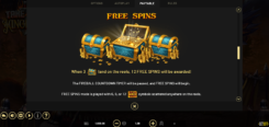 Take the Kingdom slot game free spins rules