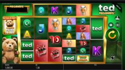 Ted Megaways slot game reel