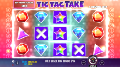 Tic Tac Take slot game won